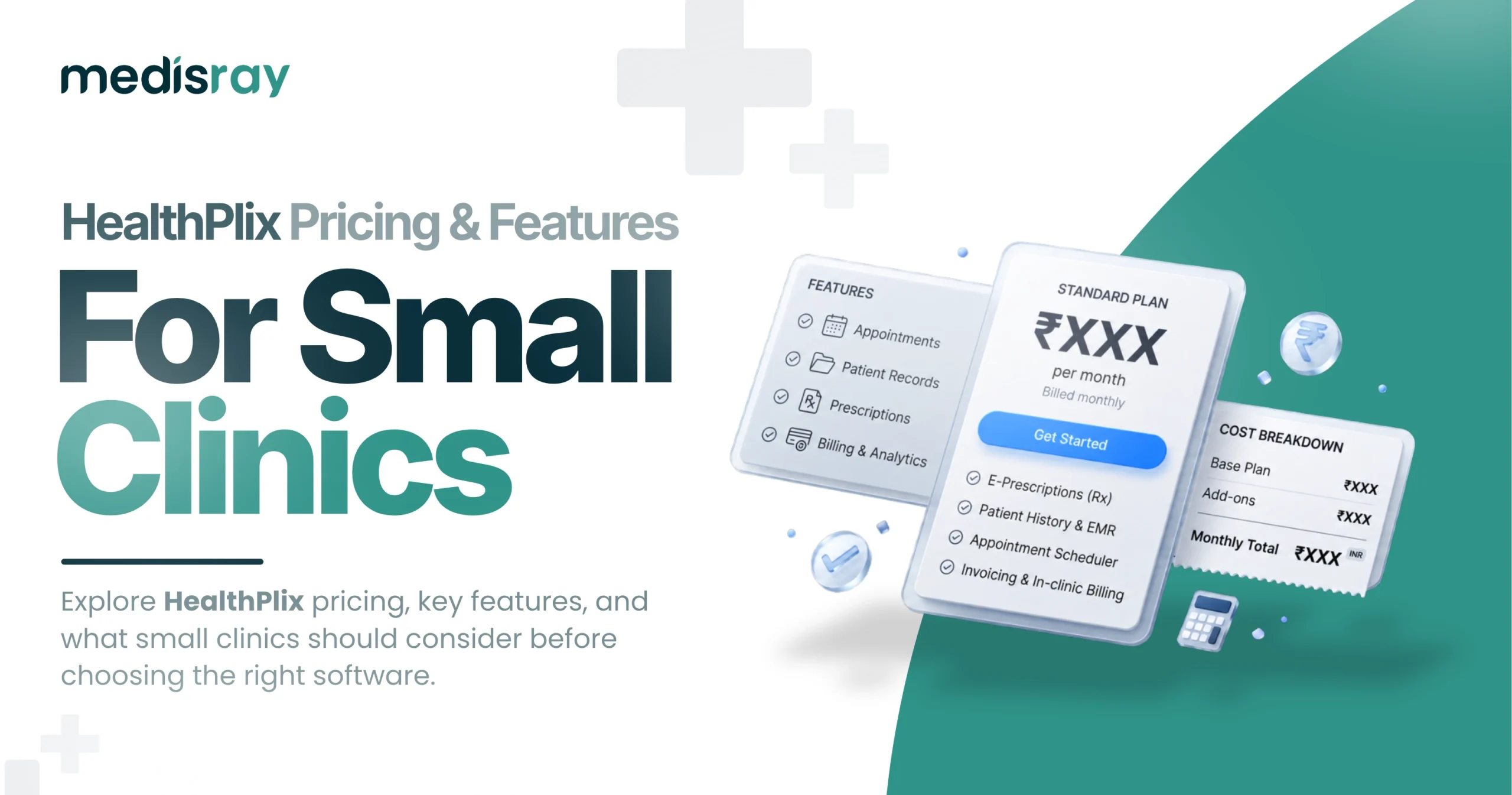 HealthPlix Pricing and Features for Small Clinics