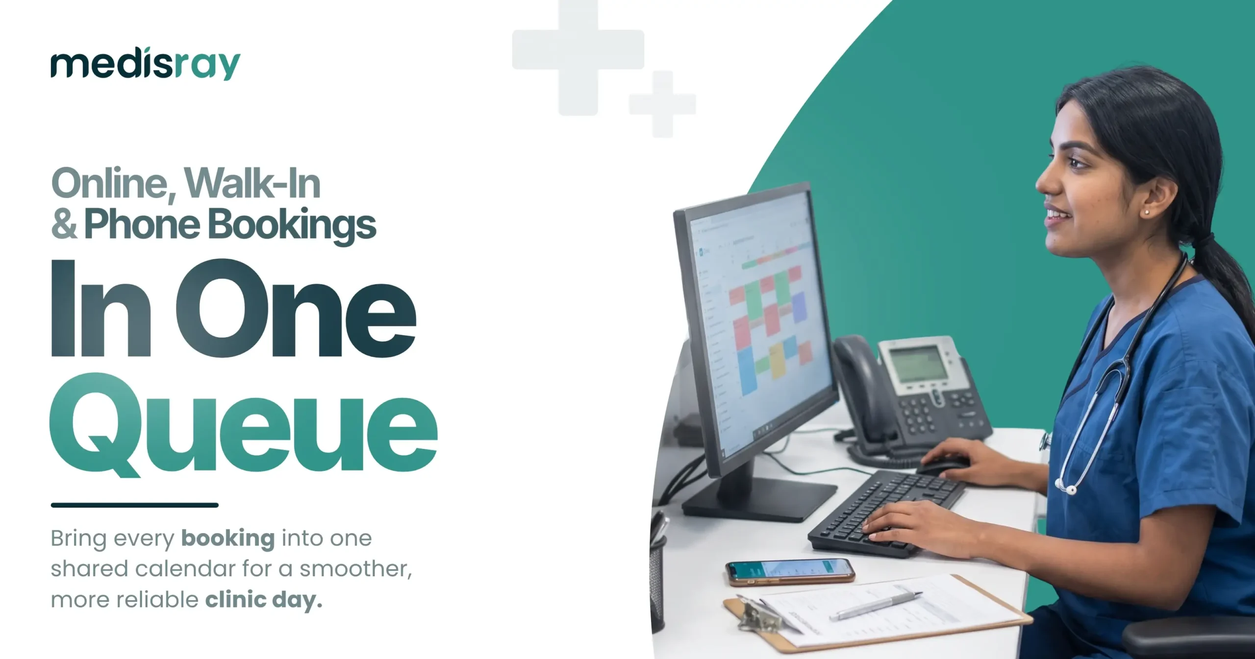 Online, Walk-in, and Phone Bookings in One Queue: How It Works 